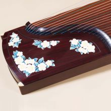 敦煌 LM24698Y 特选阔叶黄檀木-夕阳霞光-联名款茶娇玉妍-古筝