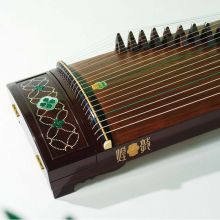 敦煌LM24698LT 特选阔叶黄檀木-五彩呈祥-联名款锦绣菱花-古筝