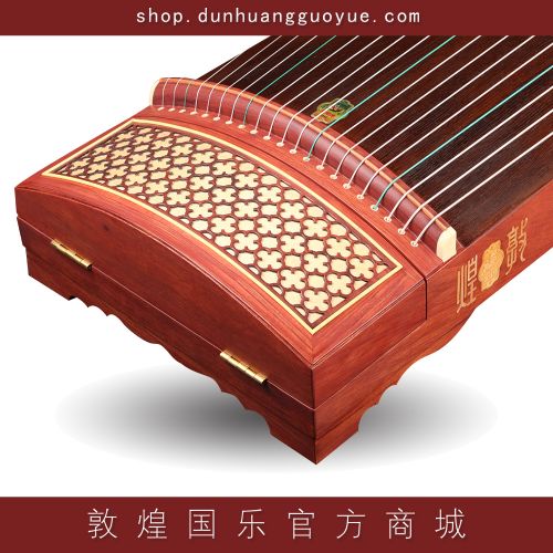 敦煌牌古筝694D 梅庄琴韵花窗【敦煌牌乐器官方商城】_
