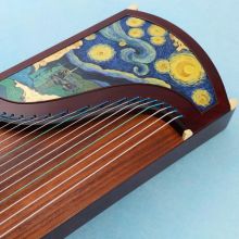 敦煌 25698PQ 特选阔叶黄檀木-浮光溢彩-星月夜-古筝