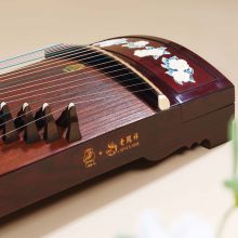 敦煌 LM24698Y 特选阔叶黄檀木-夕阳霞光-联名款茶娇玉妍-古筝