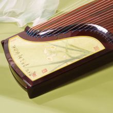 敦煌LM249698BB 玫瑰檀木-香墨垂弦-联名款水仙雅韵-古筝