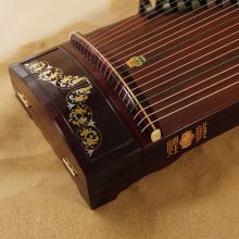 敦煌24698P 特选阔叶黄檀木-浮光溢彩-绵绵敦煌-古筝